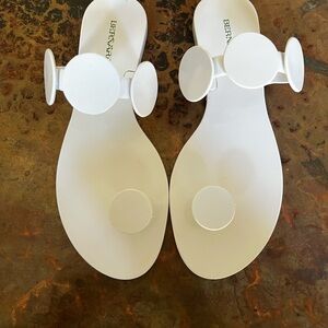Bernardo White sandals